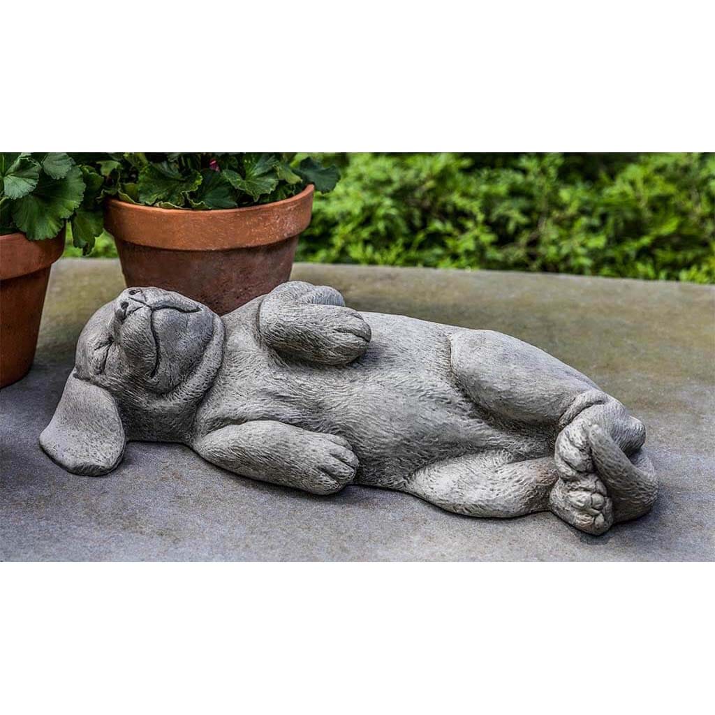 Campania International Belly Rubs Statue - Handcrafted Garden Sculpture for Outdoor Decor | Perfect for Patio, Yard, and Landscape Design