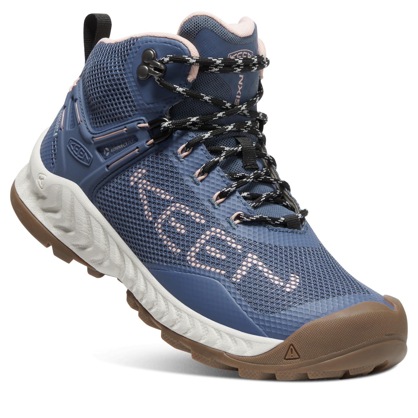 KEEN Women's Nxis Evo Mid Height Waterproof Hiking Boots - Lightweight & Breathable for Fast Packing & Outdoor Adventures
