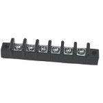 812-GP-2202-02 30A 2 Position Barrier Strip Connector, 14.3mm Screw Terminal Block for Panel Mount - 5 Pack - Ideal for Industrial Control, Power Distribution & Electrical Wiring Applications