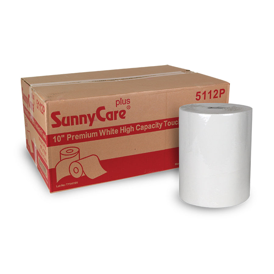 Premium White Roll Towel 700' Length x 10