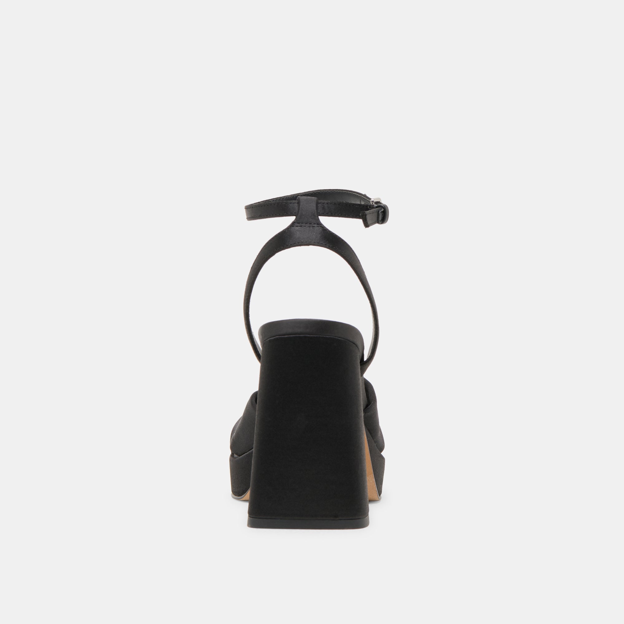 PARLO HEELS ONYX SATIN - Elegant High Heels for Women, Perfect for Parties, Weddings & Evening Events
