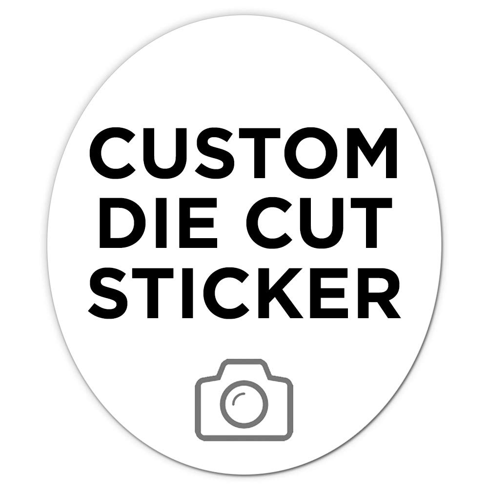 250 Custom Oval Die Cut Stickers 6