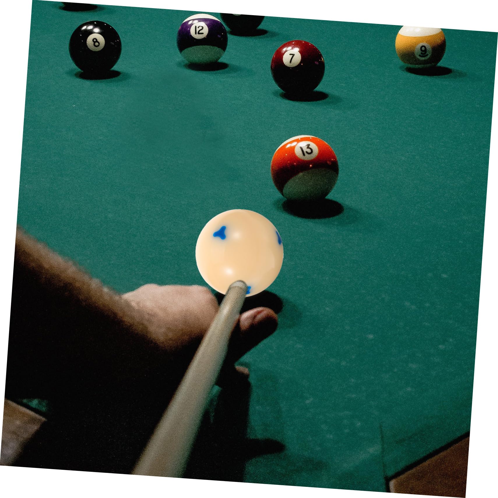 BESPORTBLE 3-Piece Pool Training Accessories Set - Billiard Balls for Pool Table, Home Game Room & Professional Practice | Perfect for Beginners, Players & Pool Halls