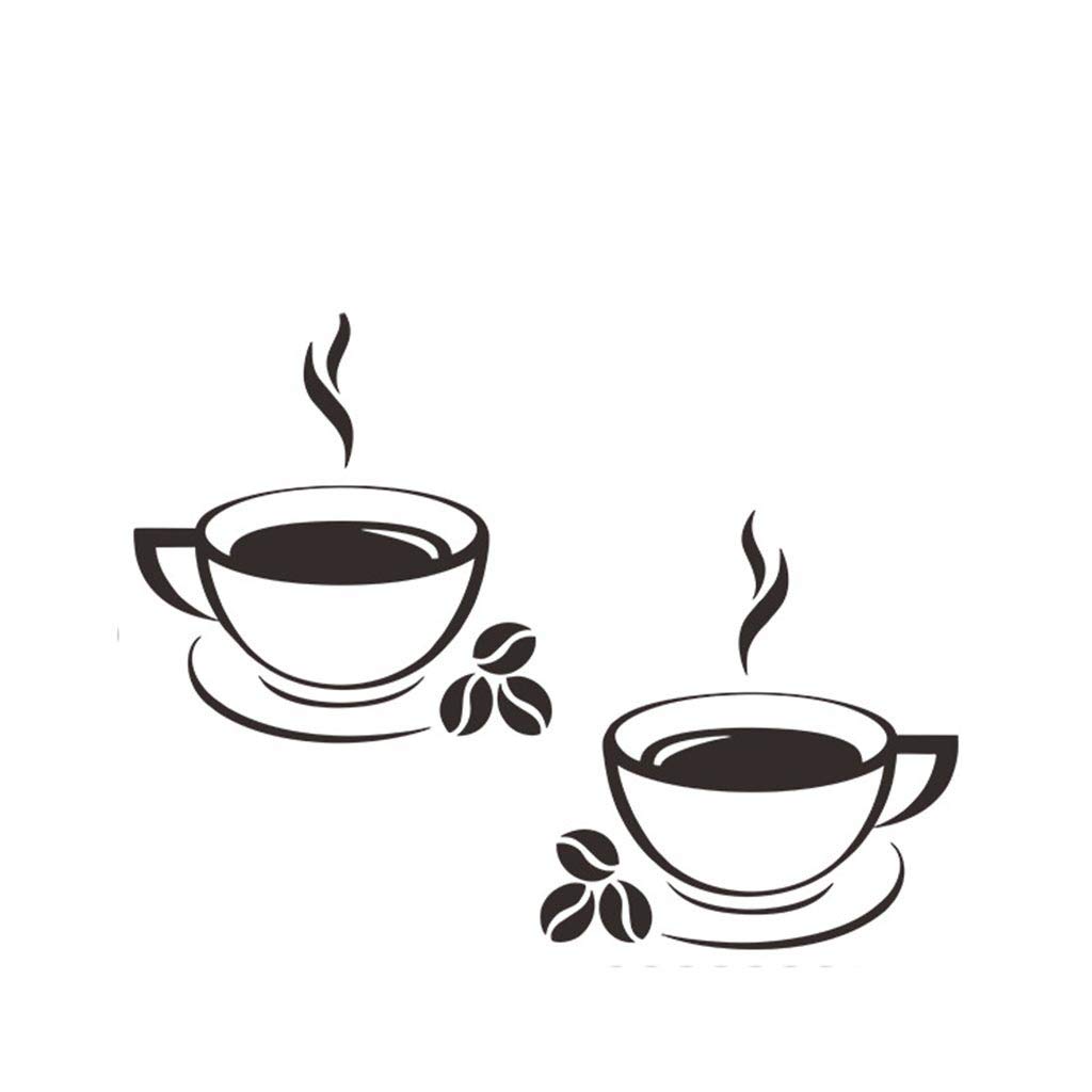 Large Removable Wall Decals for Boys Bedroom - Vinyl Stickers Mural for House, Kitchen & Home Decor | Perfect for Coffee Cup Design & Kids Room Wall Art