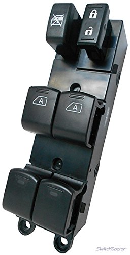 SWITCHDOCTOR Window Master Switch Replacement for 2004-2009 Nissan Quest - Power Window Control Switch - Perfect for Car Window Repair & Maintenance