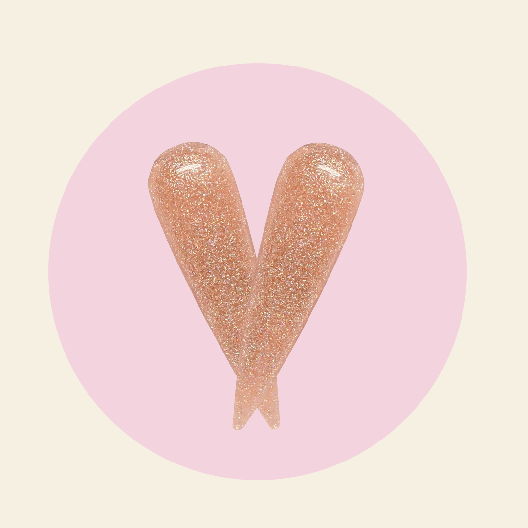 Mitty Holo Glitter Nail Polish - 15ml (0.5oz) 5th Avenue Collection - Long Lasting Shimmer for Nail Art, Manicures & Pedicures - Perfect for Parties, Weddings & Special Occasions