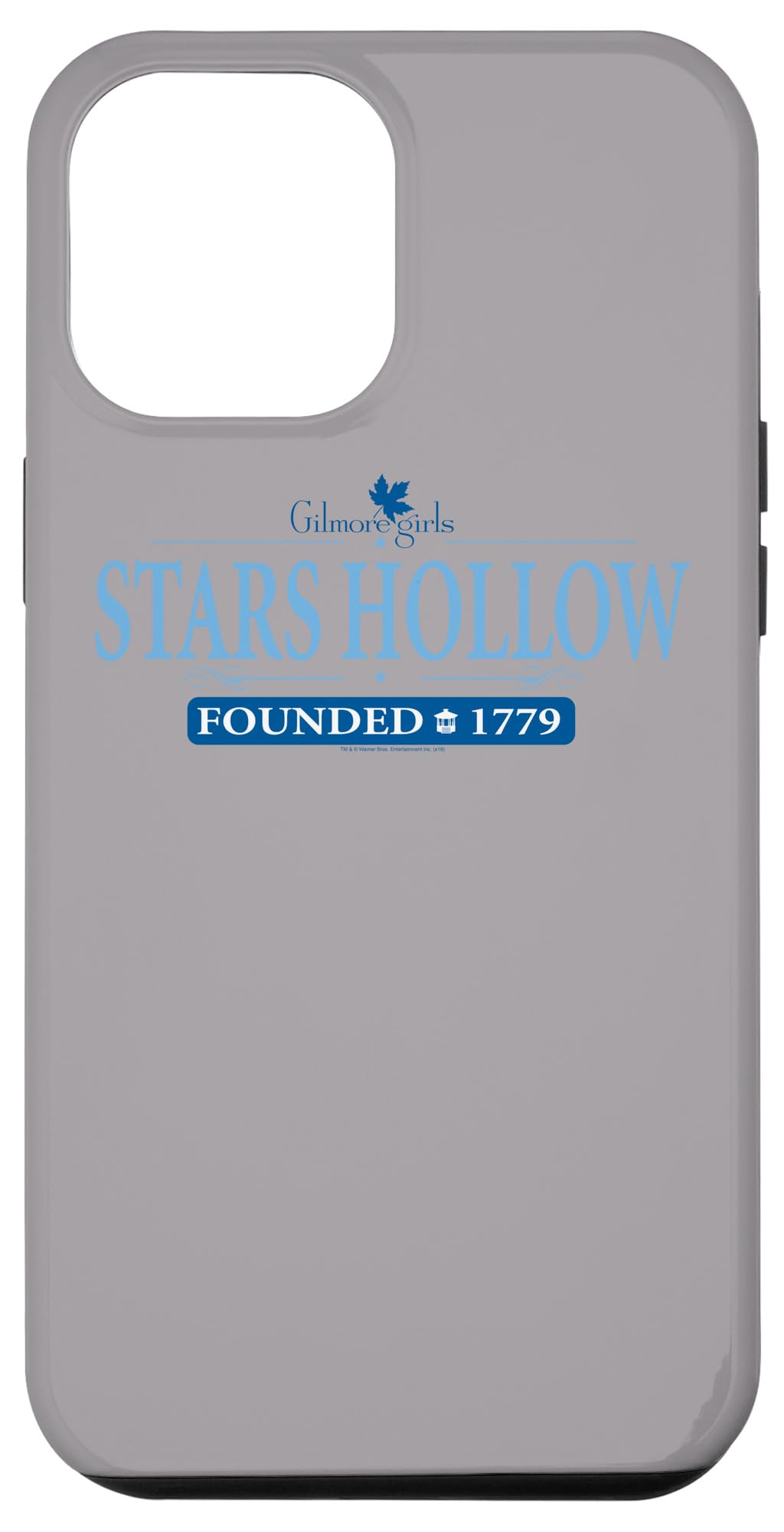 iPhone 12 Pro Max Case with Gilmore Girls Star's Hollow Logo - Durable Protective Cover for Fans | Perfect Gift for TV Show Lovers