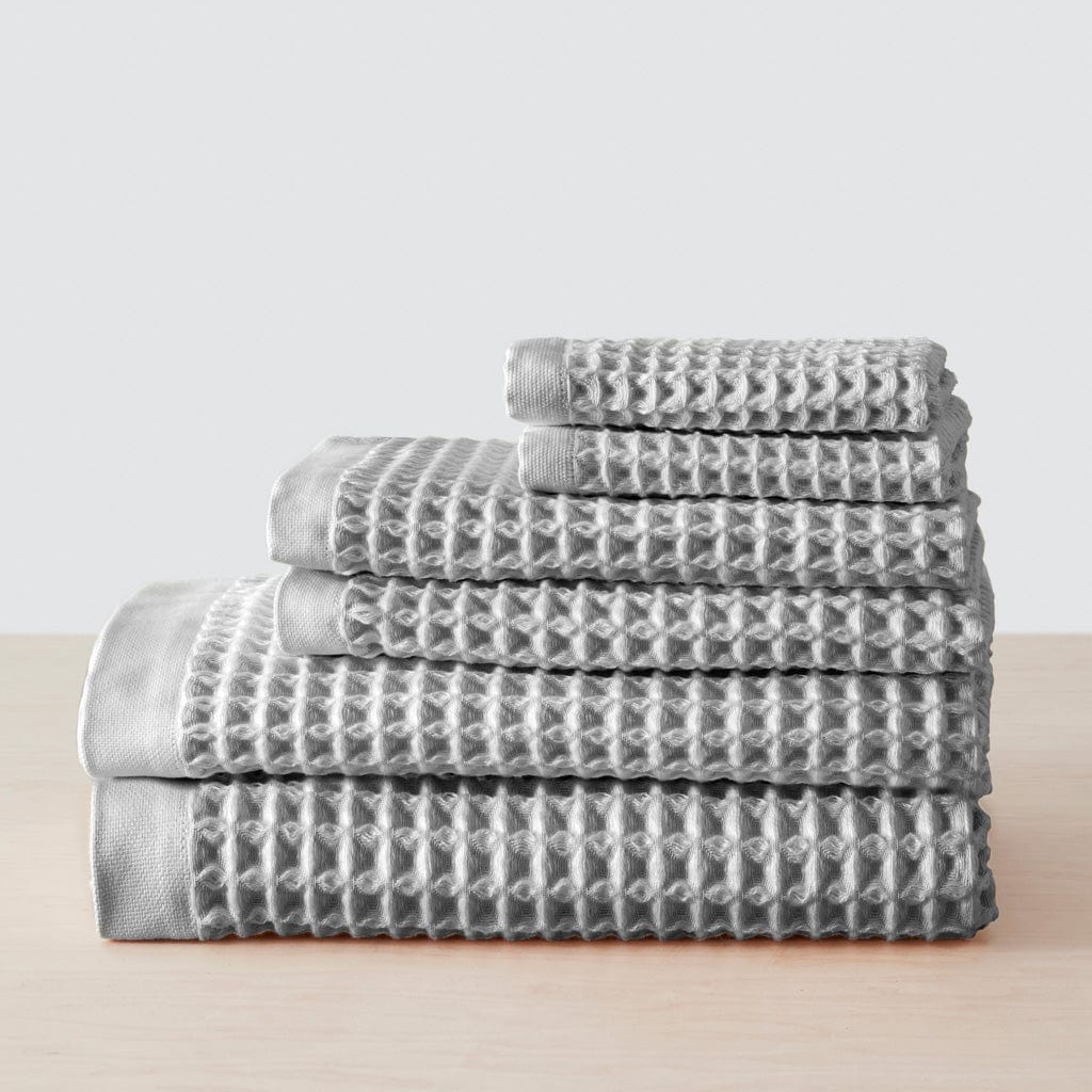Premium Imabari Waffle Weave Bath Towels - Ultra Soft & Absorbent Japanese Cotton Towel Set for Spa, Bathroom & Luxury Home Use