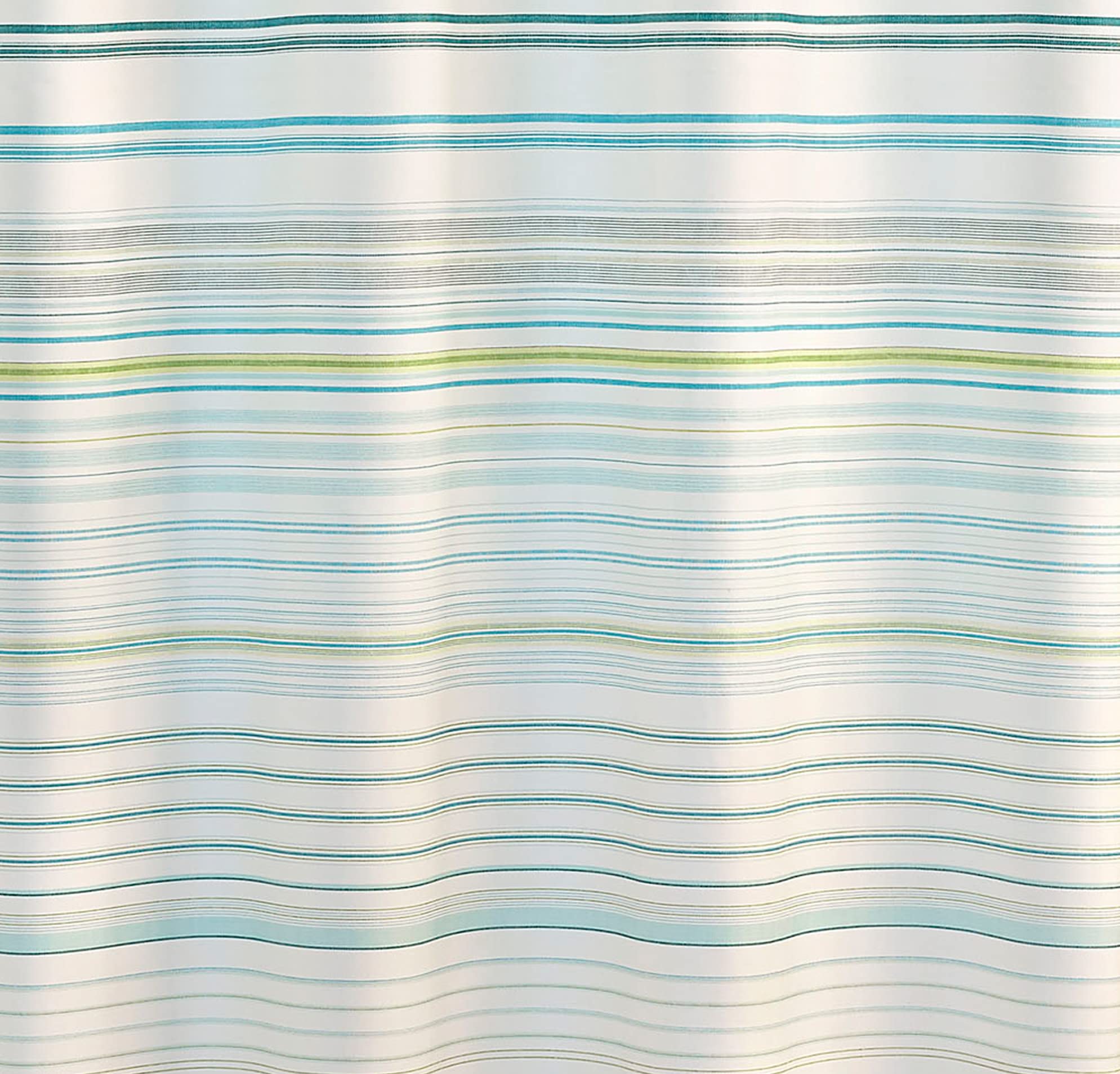Tommy Bahama Fabric Shower Curtain - Stylish Striped Bathroom Decor with Hook Holes (72