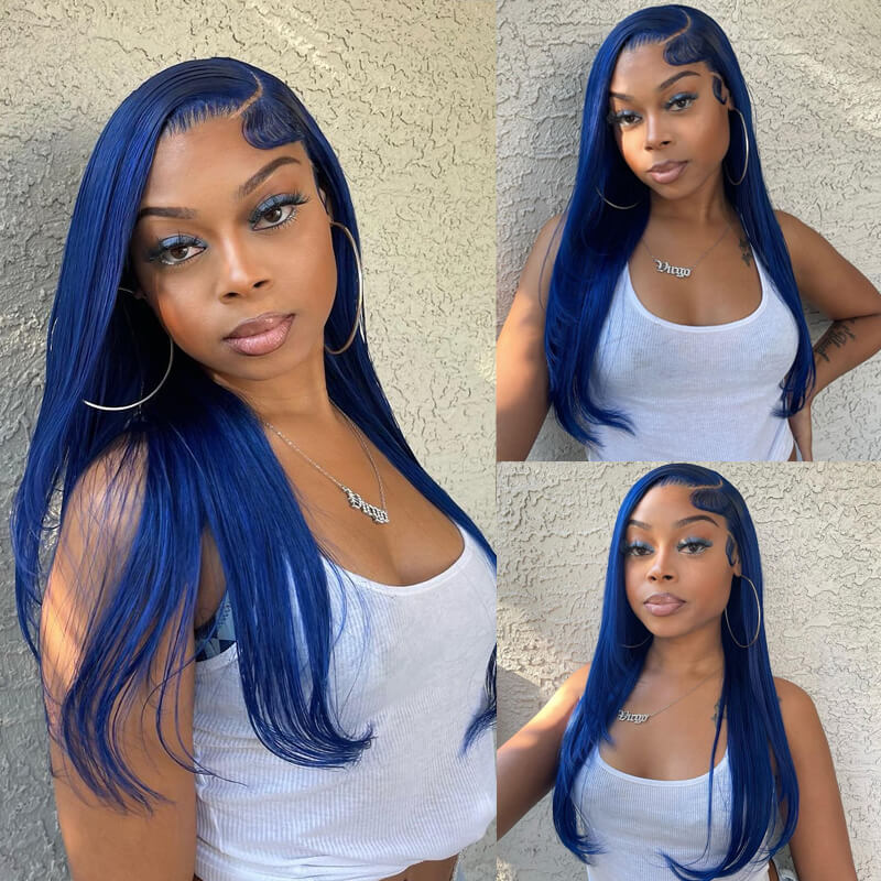 26inch Pre-Colored 13x6 Lace Frontal Wig - Body Wave/Straight Human Hair Wig for Black Women | Natural Look & Comfort | Perfect for Daily Wear, Parties & Special Occasions