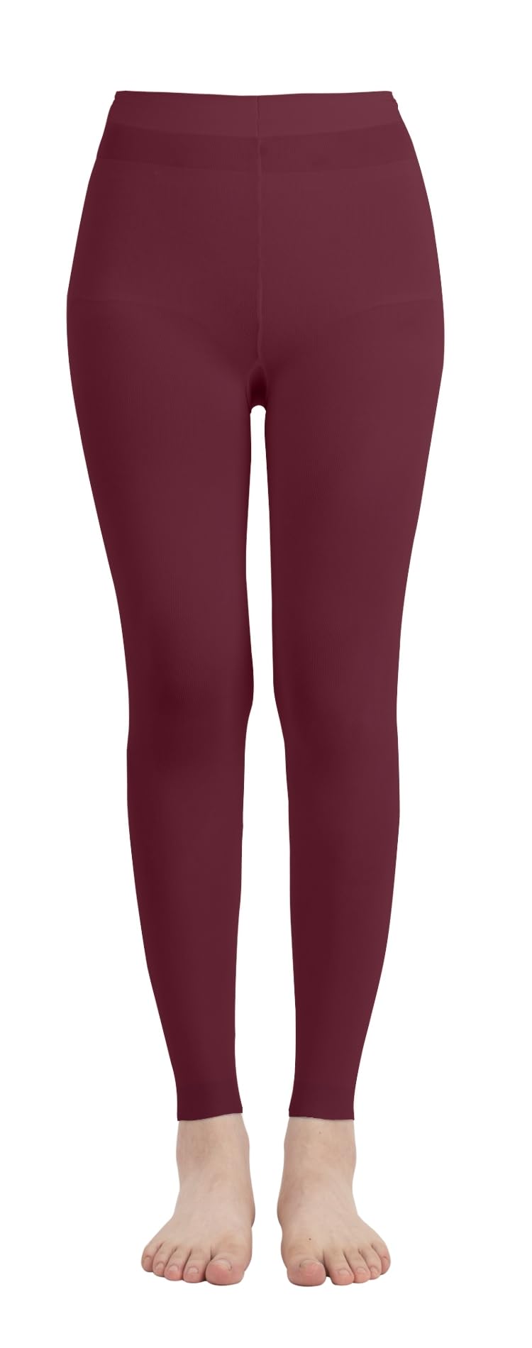 Butterfly EMEM Girls' Solid Color Microfiber Opaque Footless Tights - Soft Stretchy Leggings for Dance, Yoga & Everyday Wear