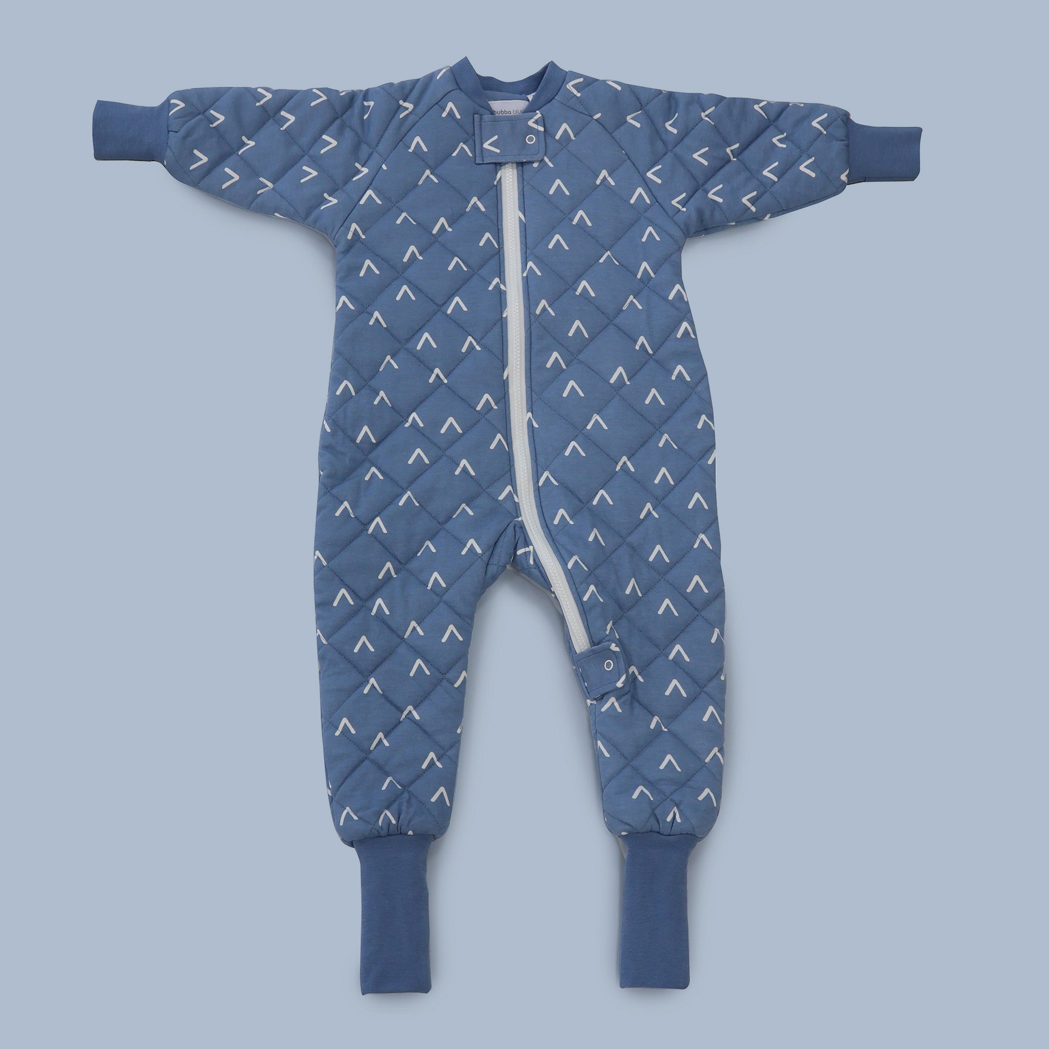 Nordic 2.5 TOG & 3.5 TOG Baby Sleep Suit and Convertible Sleep Bag Bundle - Soft Denim Fabric for Cozy Infant Sleepwear - Perfect for Nursery, Daycare and Travel