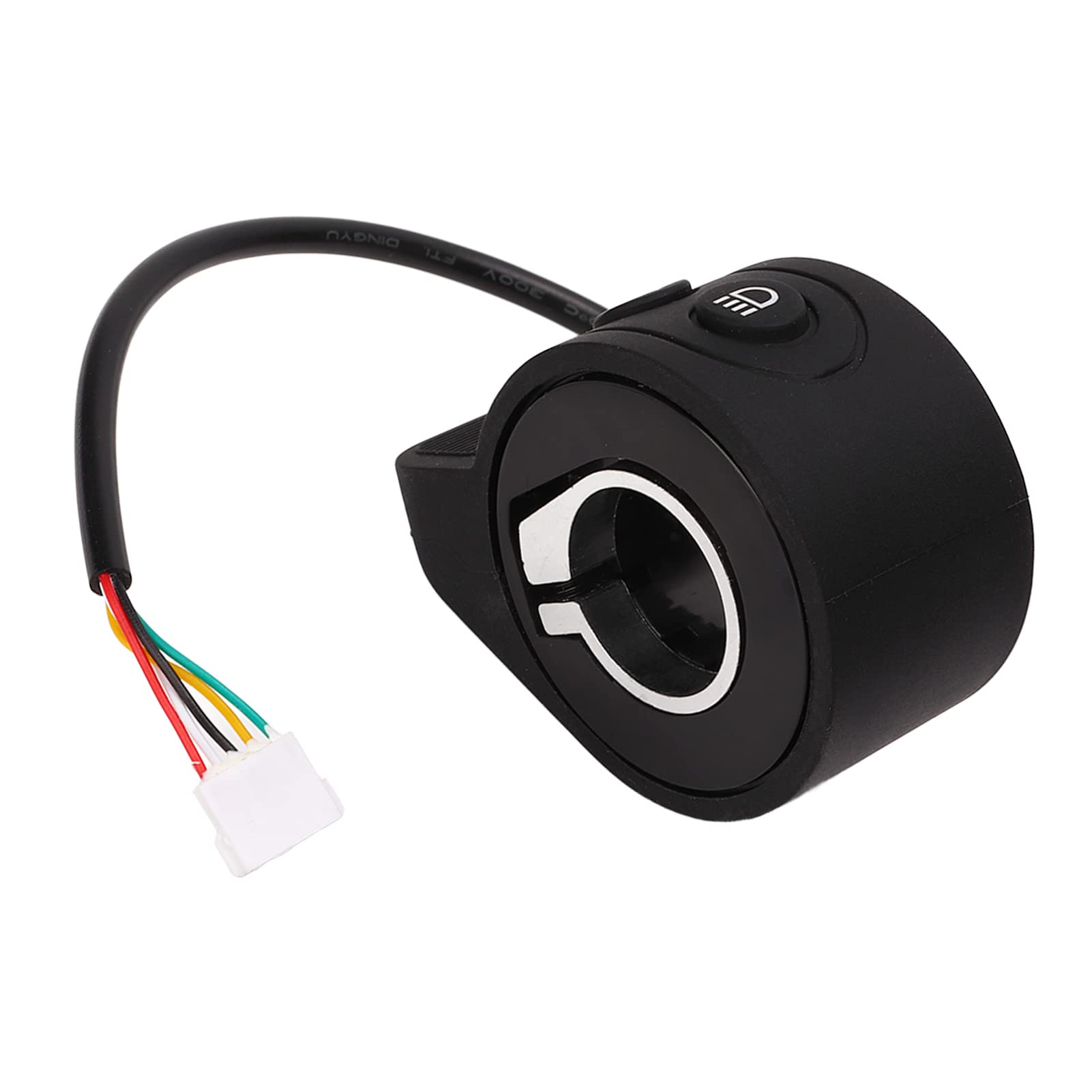 Dilwe Electric Scooter Thumb Throttle - Sensitive ABS Speed Control Booster for E-Scooters | Perfect for Commuting, Last-Mile Travel & Urban Mobility Accessories