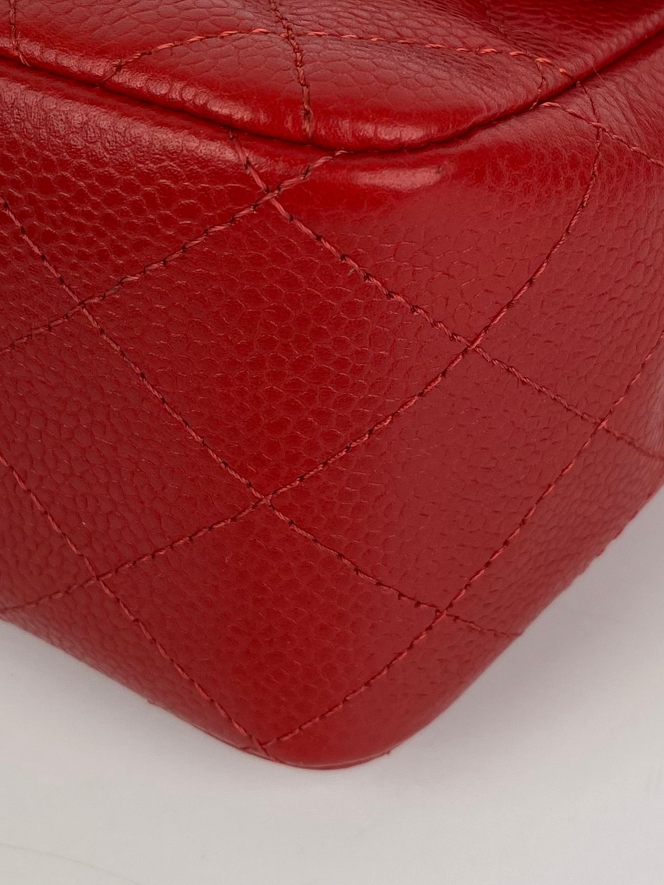 Chanel Mini Red Square Flap Bag - Luxury Crossbody Purse for Women | Perfect for Date Night, Parties & Special Occasions