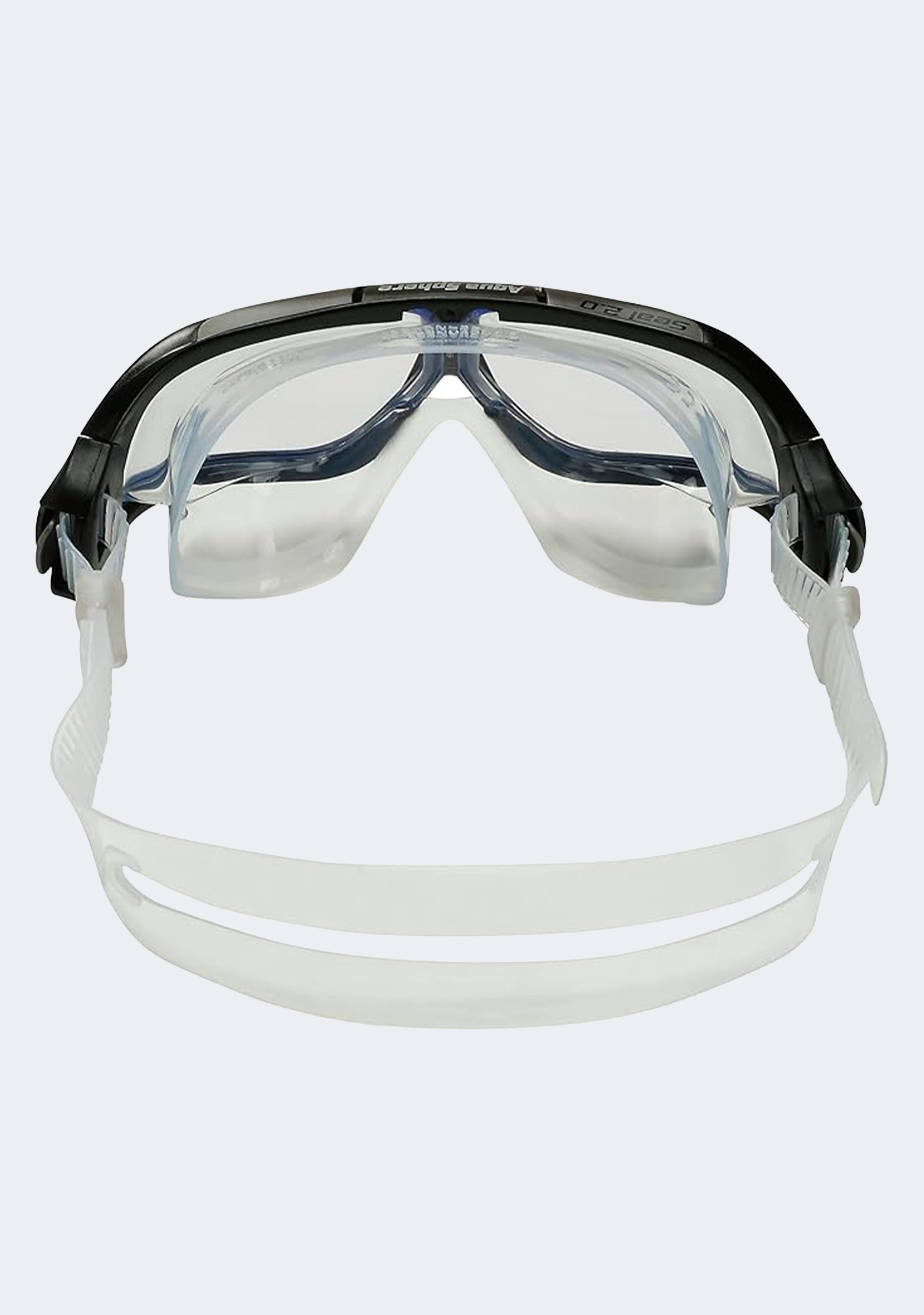 AquaSphere Seal 2.0 Adult Swim Goggles with Clear Lens - Comfortable Anti-Fog Swimming Glasses for Men & Women - Perfect for Lap Swimming, Training & Water Sports