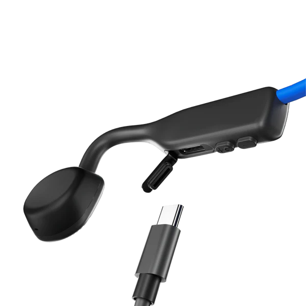 Openmove Blue Wireless Headphones - Bluetooth 5.0, 30H Playtime, HD Sound for Running, Gym, Travel & Work