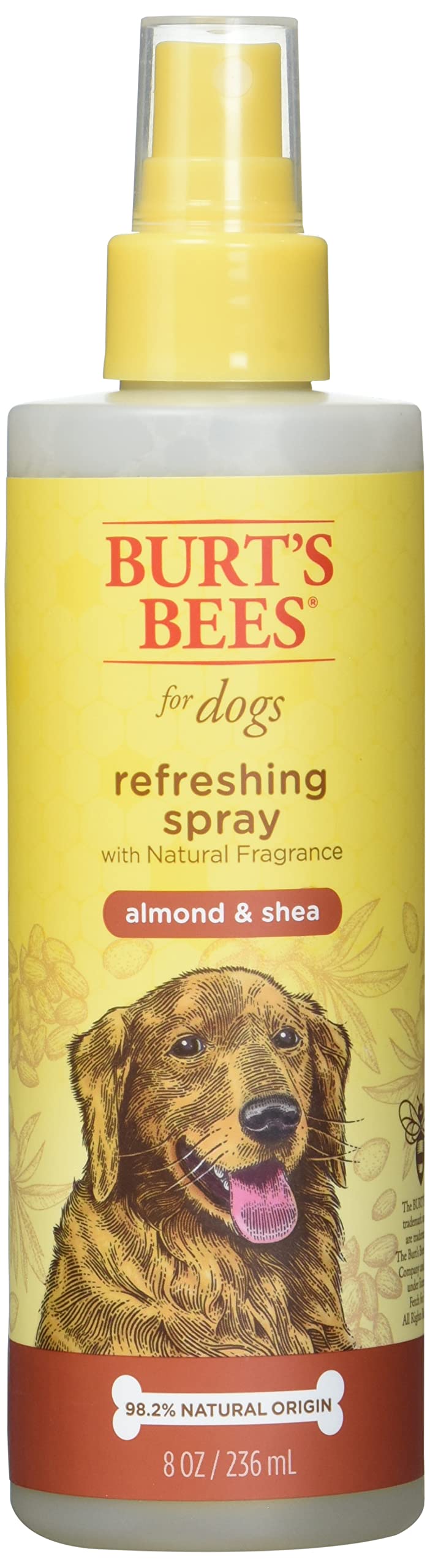 Burt's Bees for Dogs Almond & Shea Natural Dog Shampoo & Conditioner Set with Deodorizing Spray | Made in USA | Gentle Grooming for Dry Skin & Odor Control | Perfect for Bath Time & Freshening Between Washes