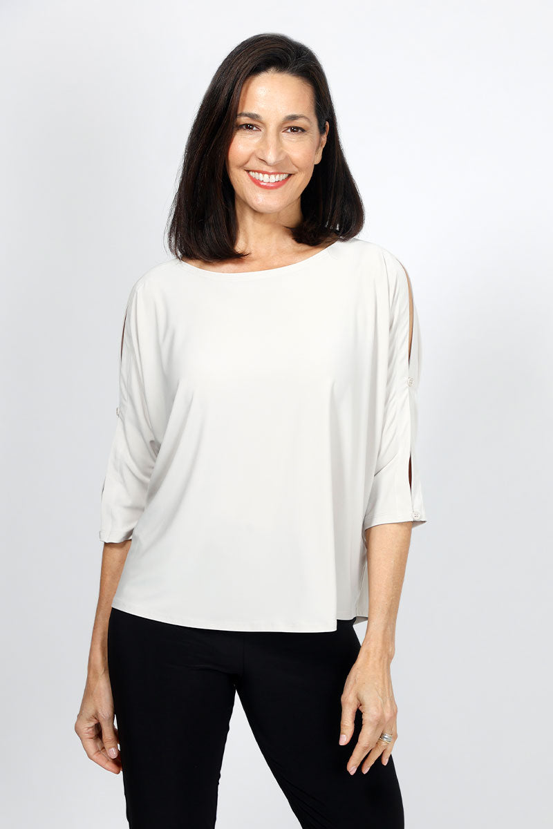 Sympli Convoy Top - Women's Casual Flowy Blouse for Everyday Wear | Perfect for Office, Outings & Date Nights
