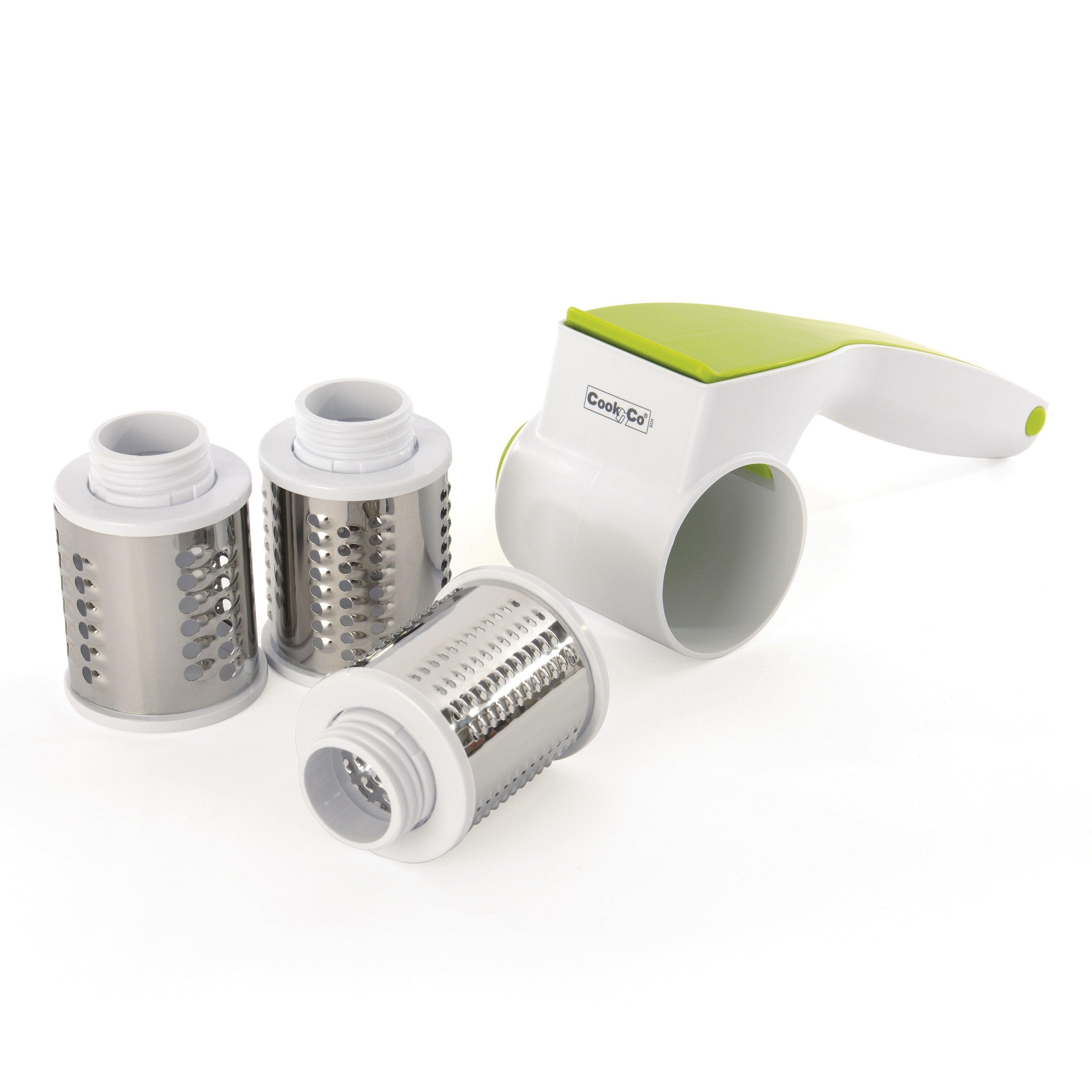 BergHOFF Essentials 5-Piece French Fry Cutter and Rotary Cheese Grater Set - Perfect for Home Kitchen, Meal Prep & Entertaining
