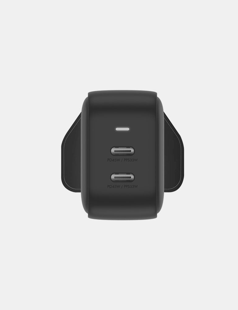 Travelite GAN45 Fast Charger - 45W USB-C GaN Wall Charger with UK Plug | Perfect for Travel, Office & Home Use