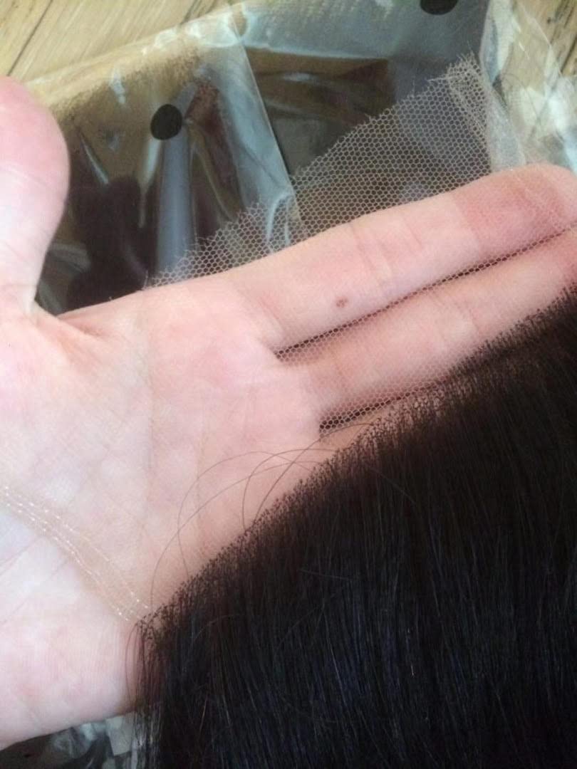 2Chique Boutique 4x4 Transparent Lace Human Hair Wig - Silky Straight 28 Inches in Chestnut Brown (#4) | Natural Look for Daily Wear, Cosplay & Special Occasions