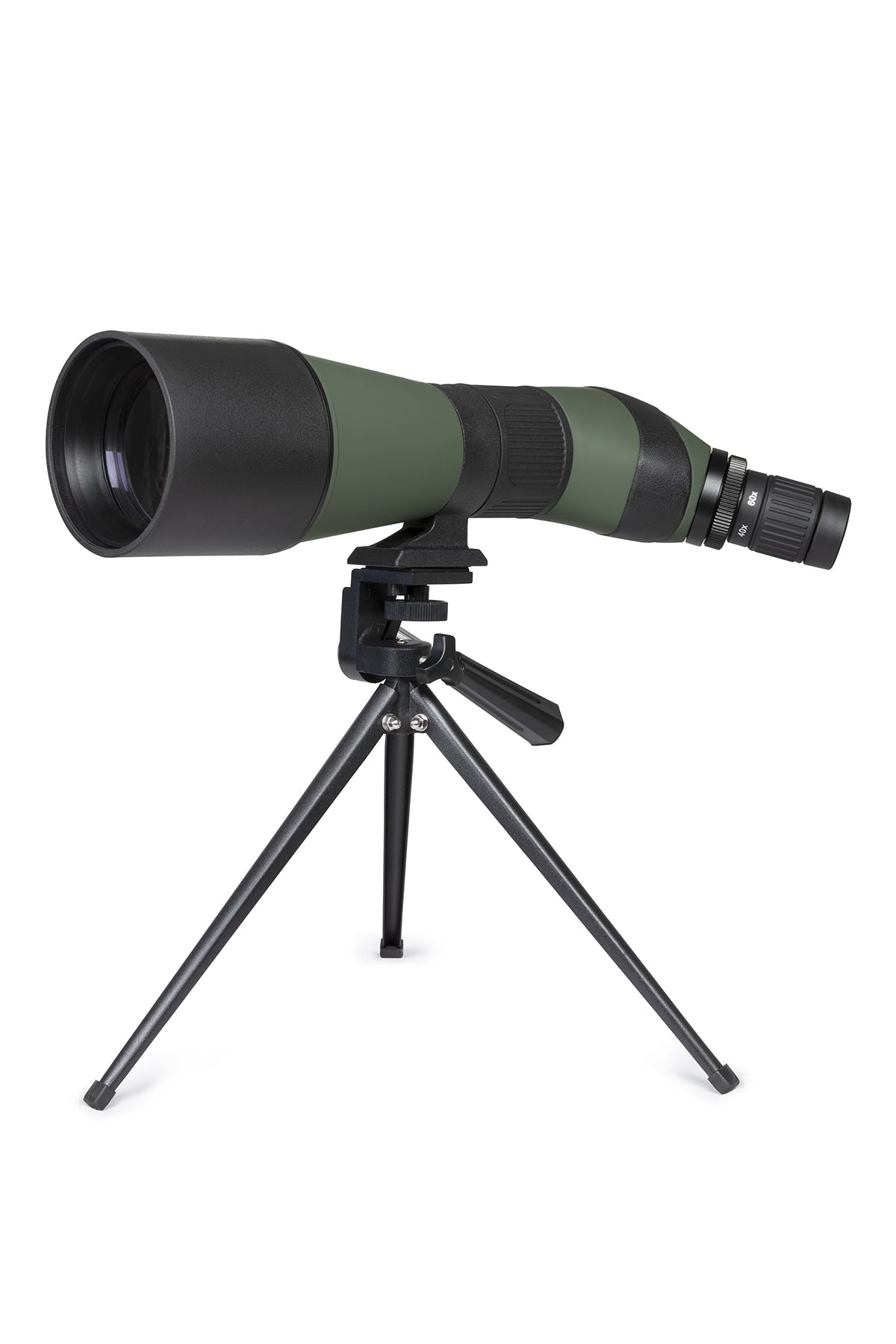 LandScout 20-60x80mm Angled Zoom Spotting Scope with Tripod & Phone Adapter - Compact Hunting Telescope for Bird Watching, Target Shooting & Outdoor Adventures