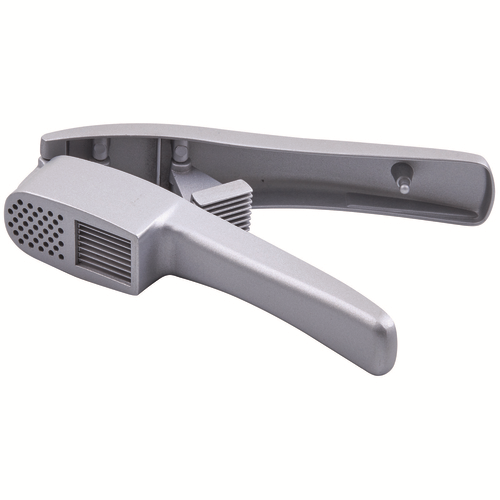 Premium Winco All-In-One Garlic Press & Slicer - Heavy Duty Aluminum Garlic Crusher, Mincer & Peeler - Perfect for Cooking, Meal Prep & Restaurants