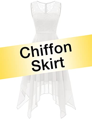 White-chiffon Skirt