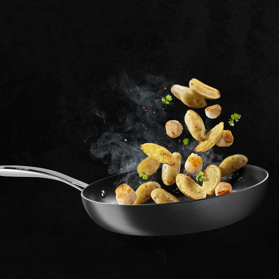 Tefal Unlimited Premium Non Stick Induction Frypan 30cm - Professional Cookware for Home Chefs - Perfect for Sautéing, Frying & Stir-Frying