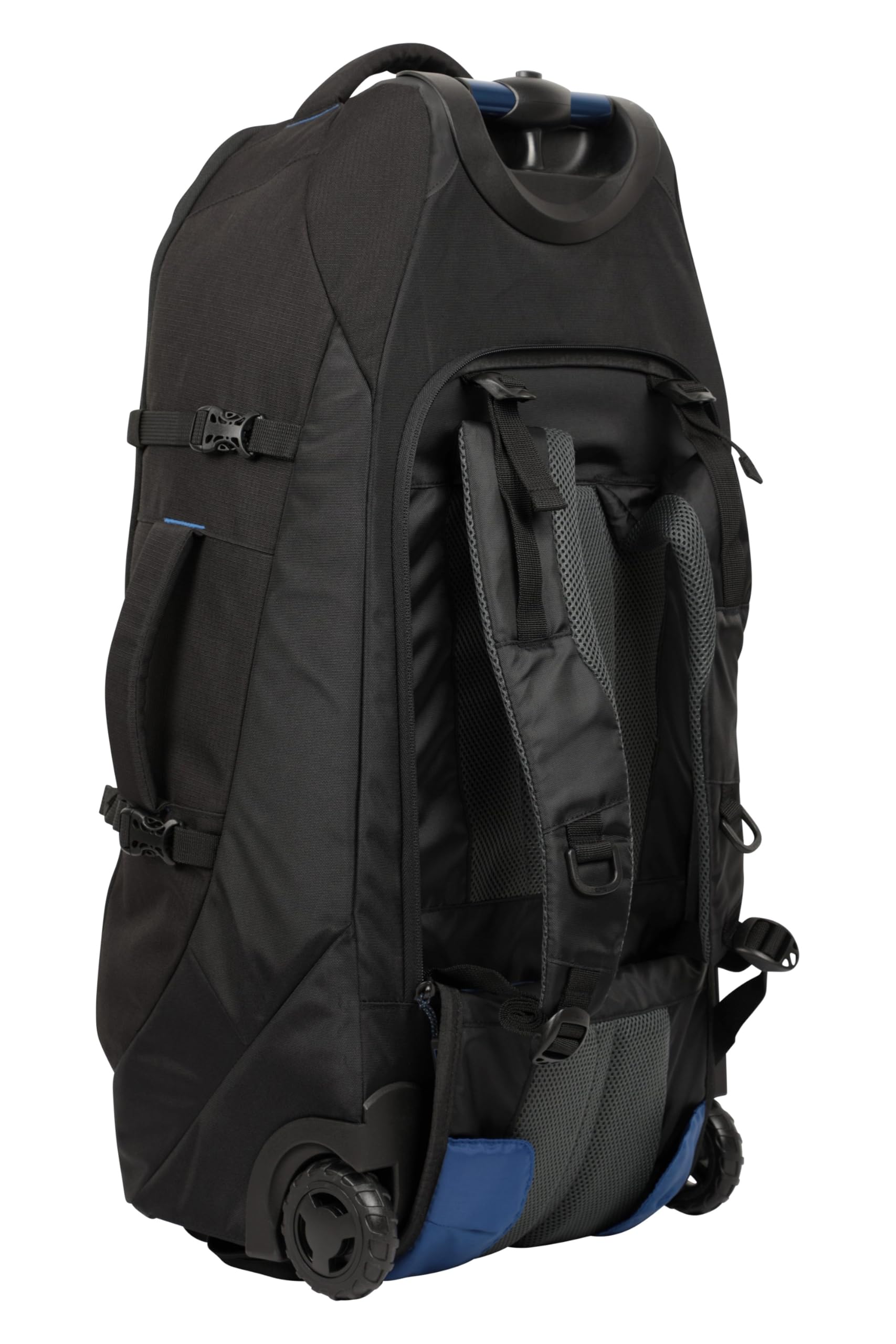 Mountain Warehouse Voyager 50L Wheeled Backpack - Durable Travel Backpack with Wheels for Hiking, Camping & Airplane Carry-On Luggage
