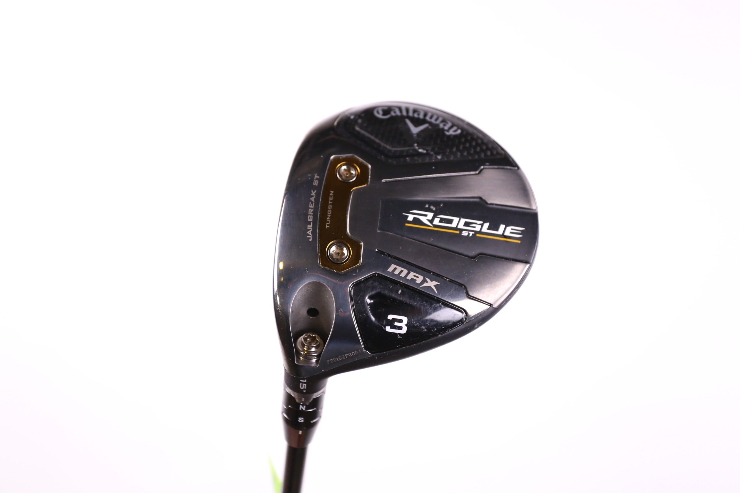 Used Callaway Rogue ST MAX 3 Wood Left Handed 15° Regular Flex Golf Club - Perfect for Left-Handed Golfers Seeking Distance & Forgiveness on Fairways