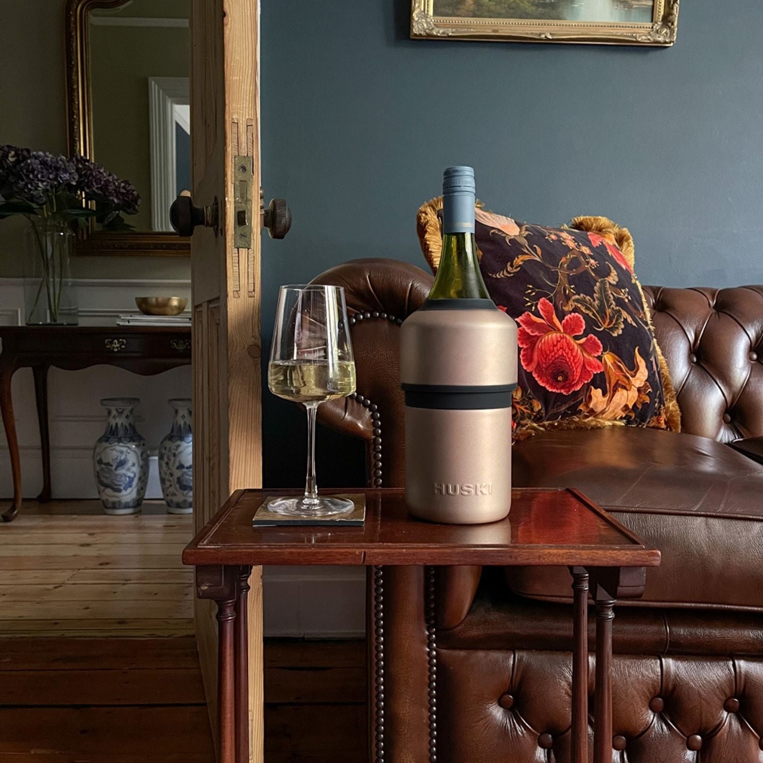 Premium Champagne Bottle Cooler - Insulated Stainless Steel Wine Chiller for Parties, Weddings & Celebrations - Keep Bubbly Perfectly Chilled for Hours