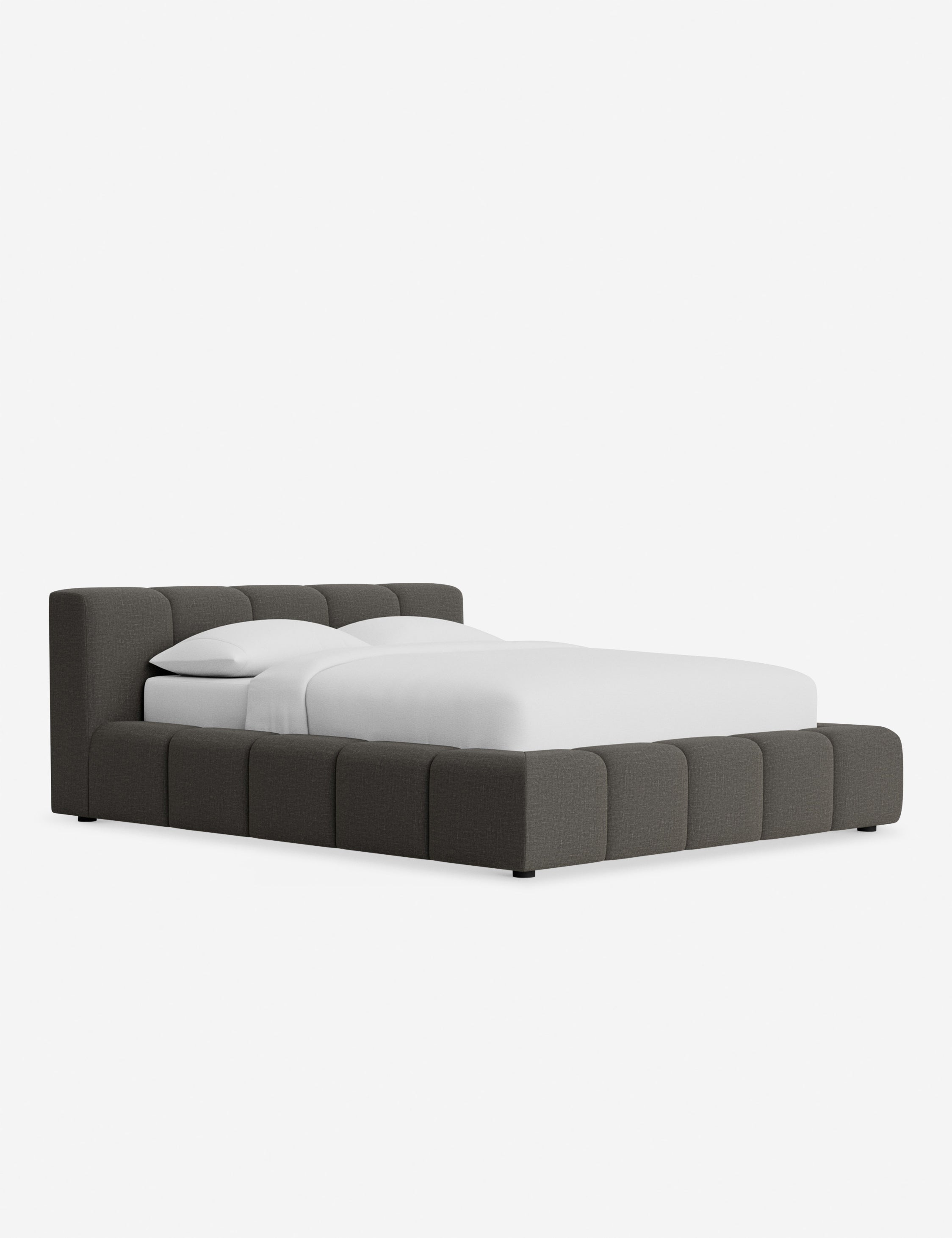 Cambry Platform Bed Frame - Modern Minimalist Wooden Bed with Sturdy Slat Support - Perfect for Bedroom, Guest Room, and Studio Apartments