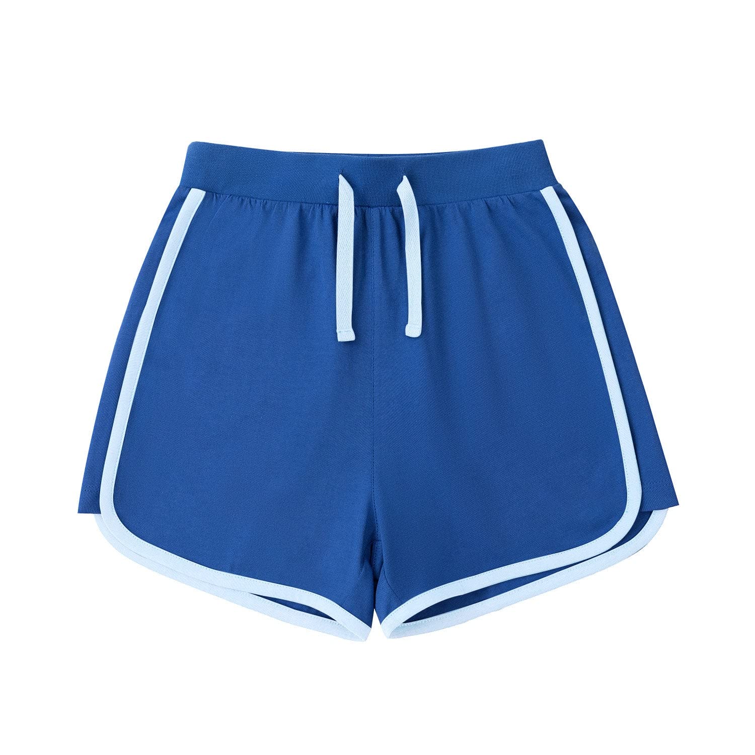 Girls Active Cotton Shorts - Breathable Summer Running Athletic Shorts with Elastic Waist for Workout, Gym & Outdoor Play | Perfect for Sports, Yoga, and Casual Wear