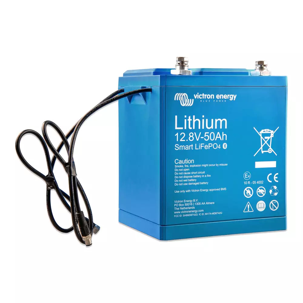 Victron Smart Lithium Battery 12.8V & 25.6V - High Performance Deep Cycle Battery for RVs, Boats, Solar Systems & Off-Grid Power Storage