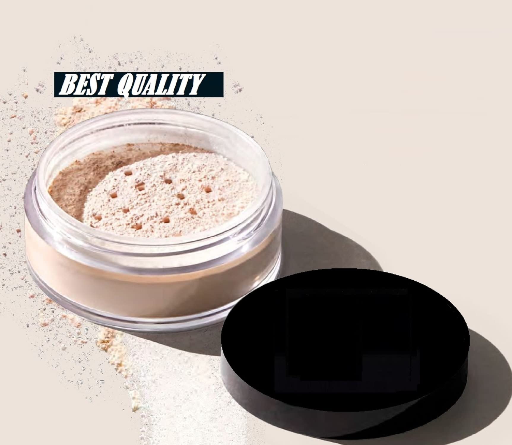 Natural Loose Powder for Brightening & Oil Control - Lightweight Matte Makeup Setting Powder | Perfect for Daily Wear, Photo Shoots & Special Occasions