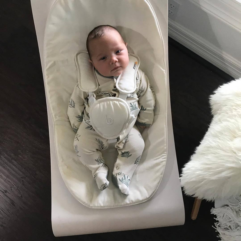 Bloom Baby Coco Stylewood Baby Lounger - Soft & Safe Infant Nest for Newborns - Perfect for Napping, Playtime & Travel - Nursery, Living Room & On-the-Go Use