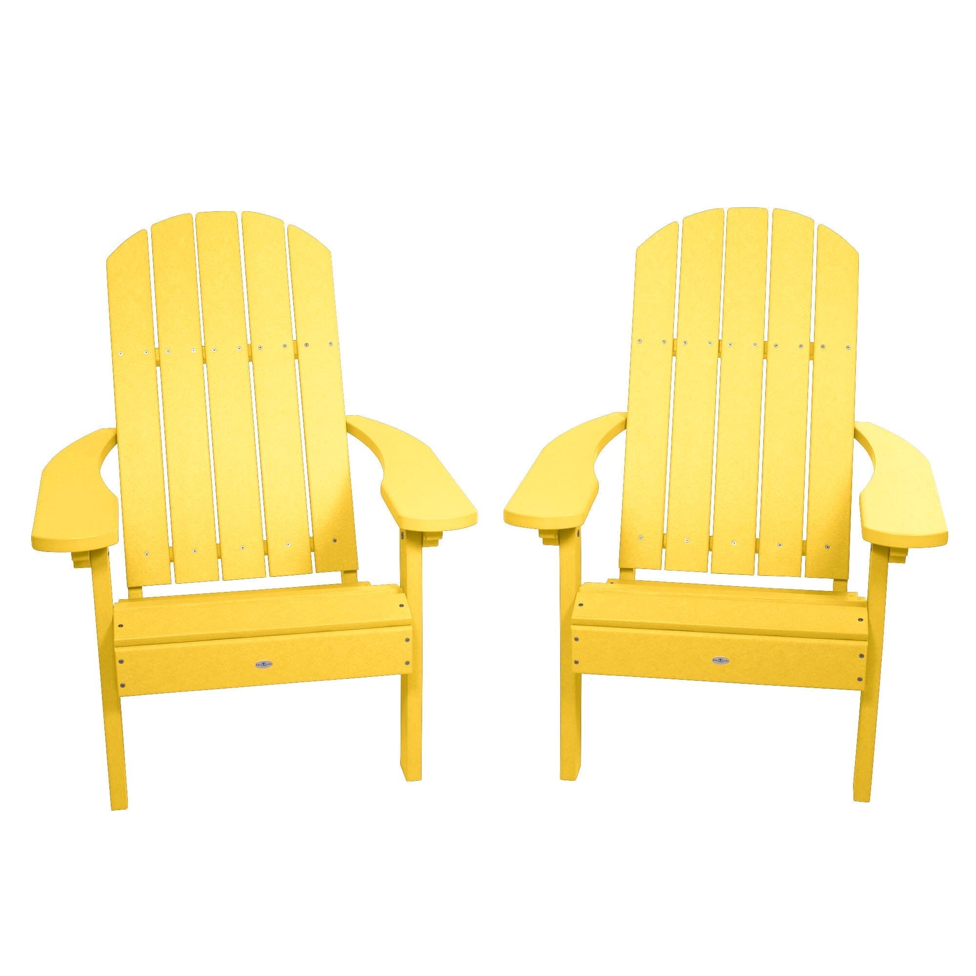 Premium Cape Classic Adirondack Chairs (Set of 2) - Weather-Resistant Outdoor Patio Furniture for Backyard, Garden & Beach Relaxation