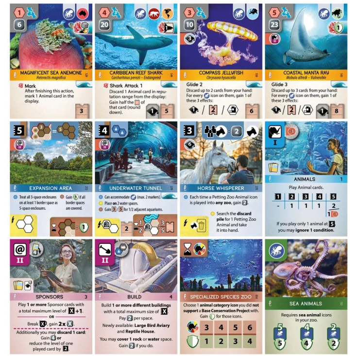 Ark Nova: Marine Worlds Expansion Board Game - Strategy Game for Adults & Teens - Underwater Adventure Theme - Perfect for Family Game Nights & Game Enthusiasts
