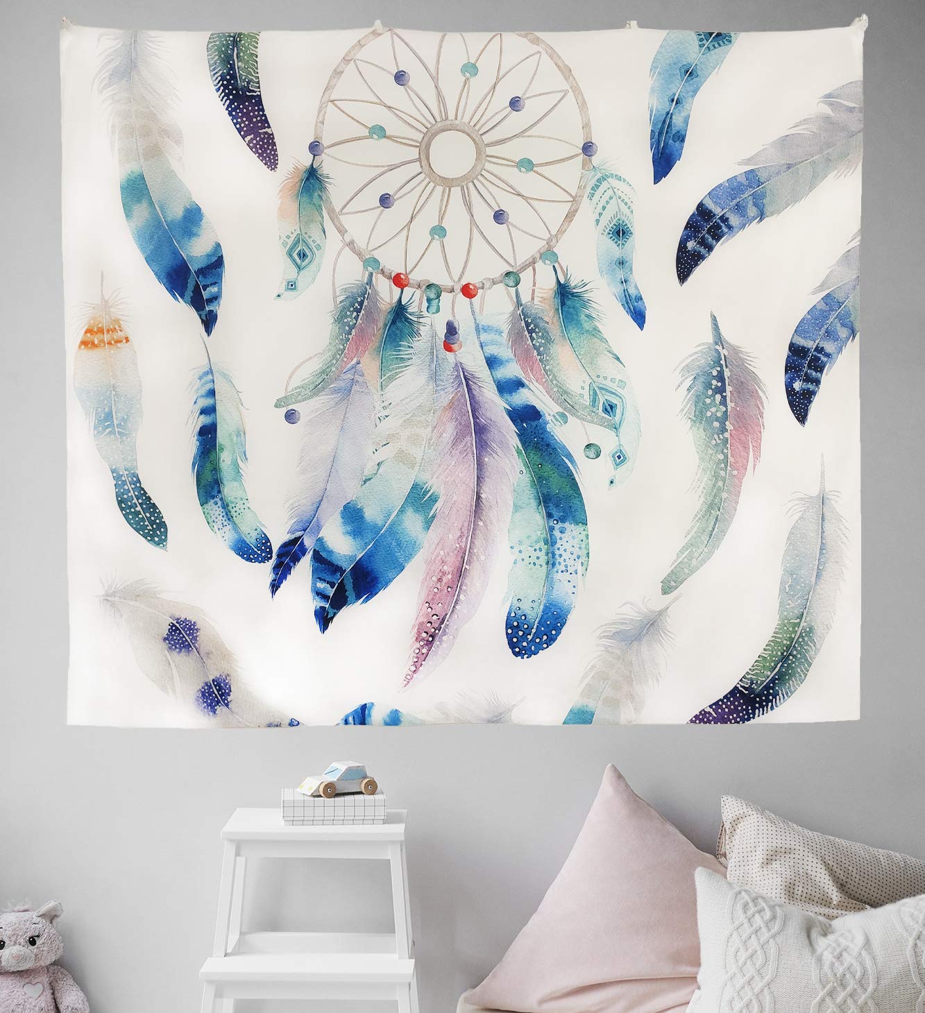 Dream Catcher Tapestry - Microfiber Wall Hanging for Bedroom & Living Room Decor | Boho Home Decor