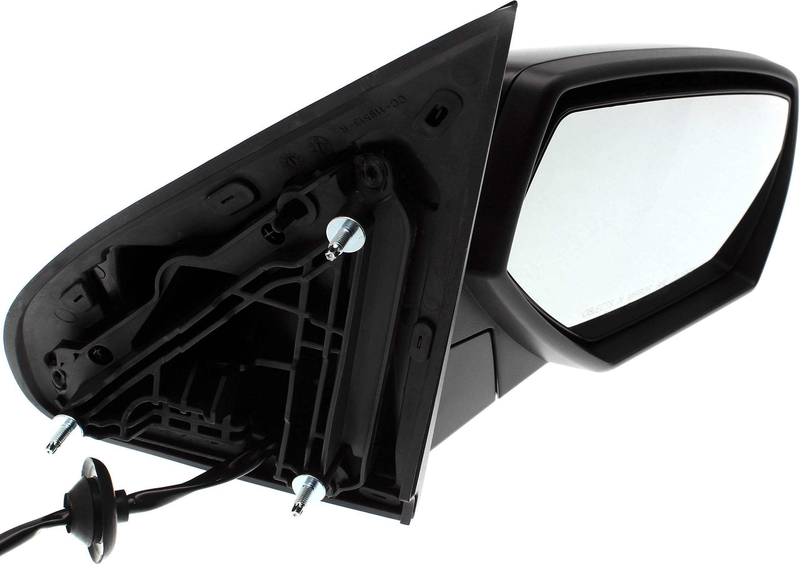 Power Heated Side Mirror for Chevrolet Silverado 1500 & GMC Sierra 1500 (2014-2018) - Manual Fold, No Signal Light, Blind Spot Monitor, Memory & Puddle Lamp - Perfect for Winter Driving & Enhanced Safety