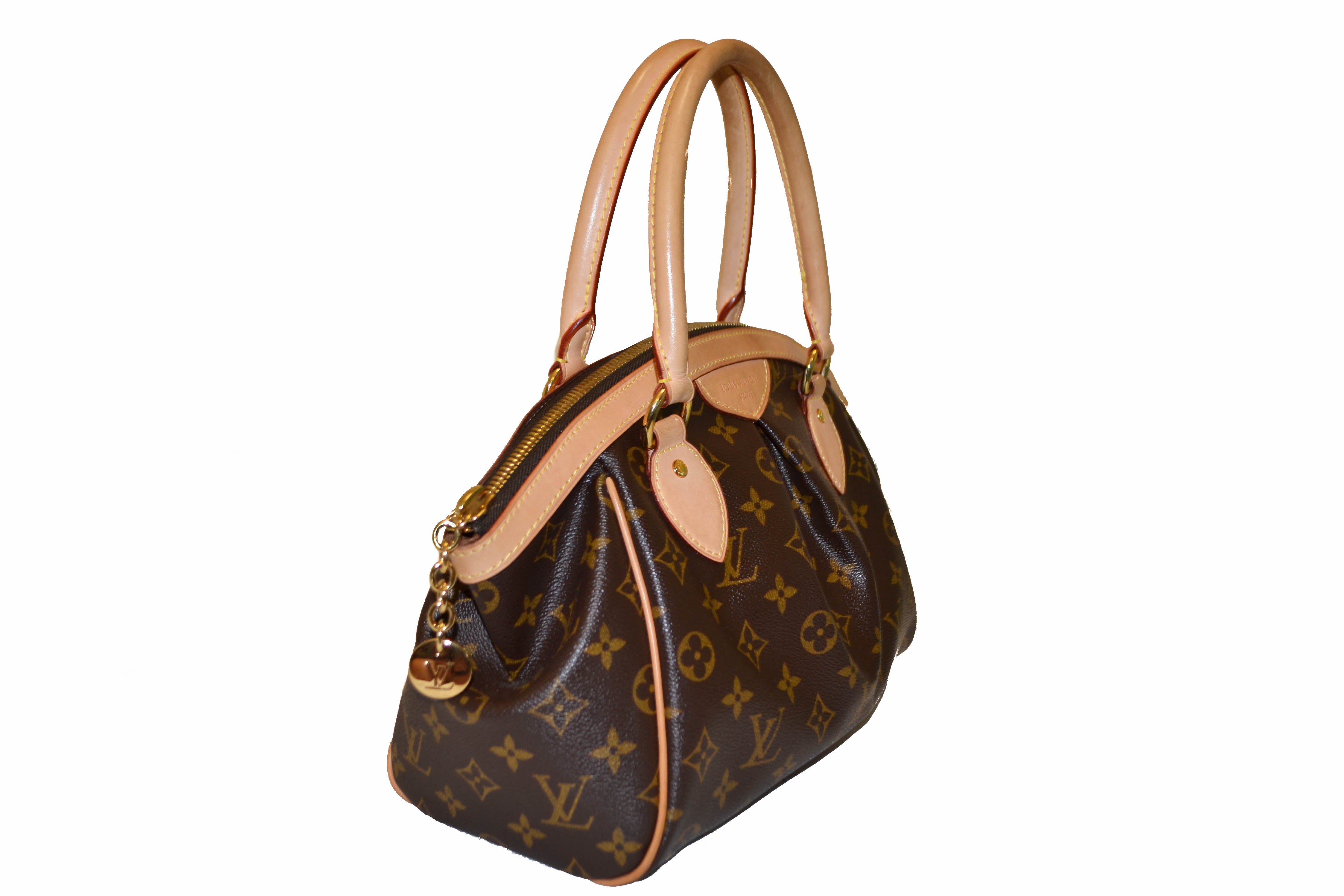 Authentic Louis Vuitton Monogram Canvas Tivoli PM Handbag - Luxury Designer Shoulder Bag for Women, Perfect for Work, Travel & Everyday Use