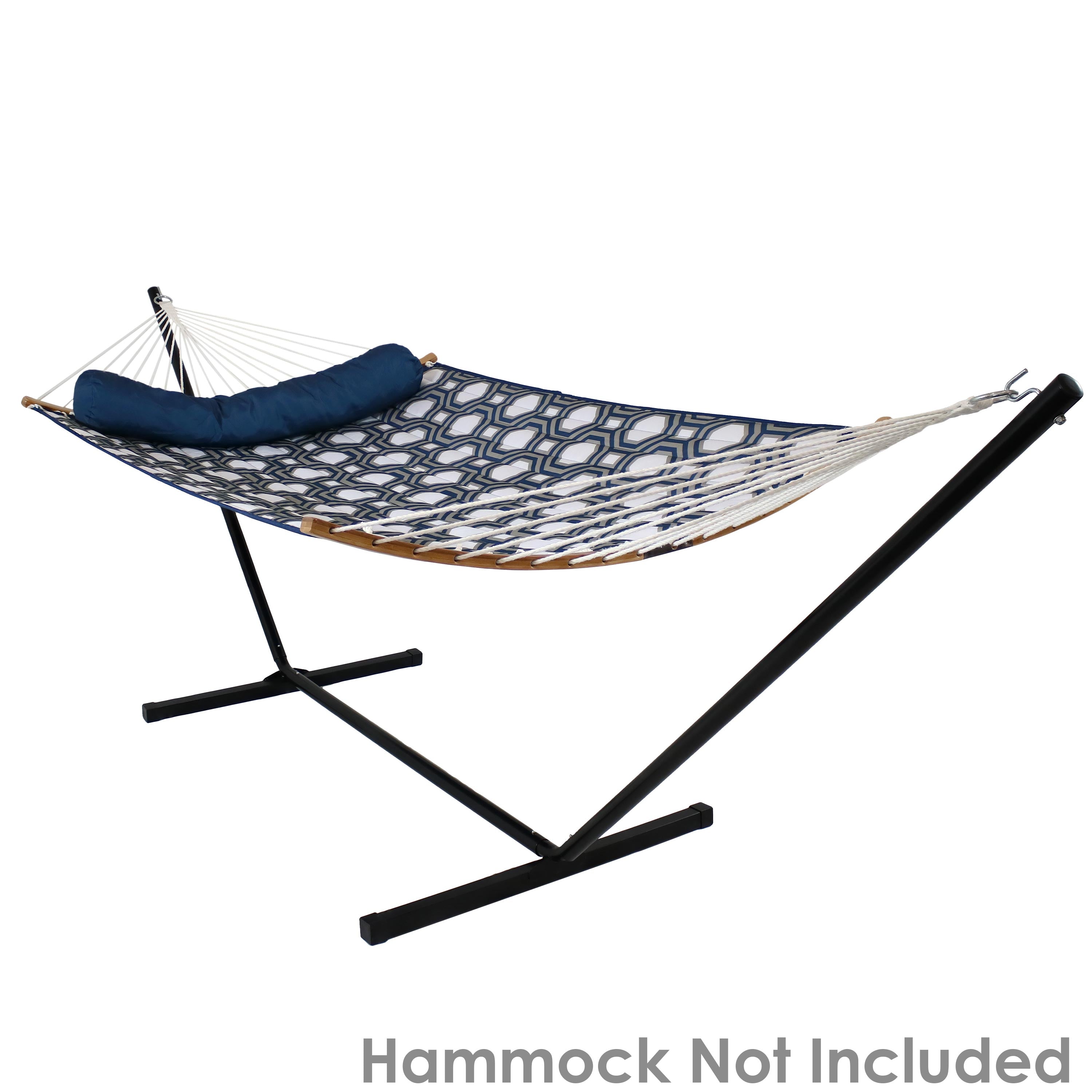 Heavy Duty Steel Hammock Stand for Outdoor Relaxation - Durable & Sturdy Hammock Frame for Backyard, Patio, or Beach Use