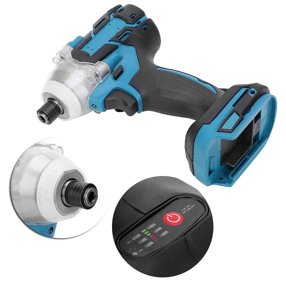 Cordless Brushless Impact Wrench - 520Nm High Torque Electric Impact Screwdriver for Construction, Automotive Repair & DIY Projects | Heavy Duty Power Tool for Shelves Assembly & Maintenance