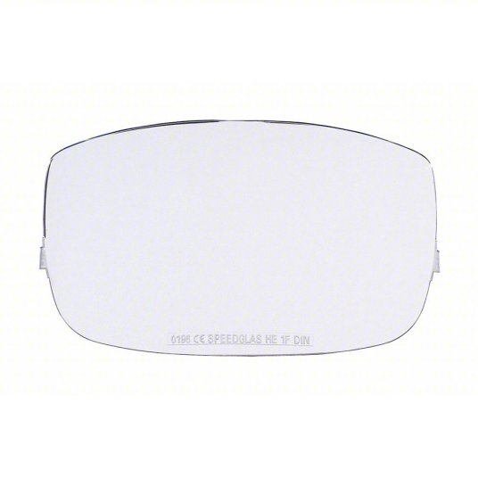 3M Speedglas 9000 Welding Helmet Replacement Outer Protection Lenses - 10 Pack (04-0270-01) for Arc Welding, Grinding & Metal Fabrication