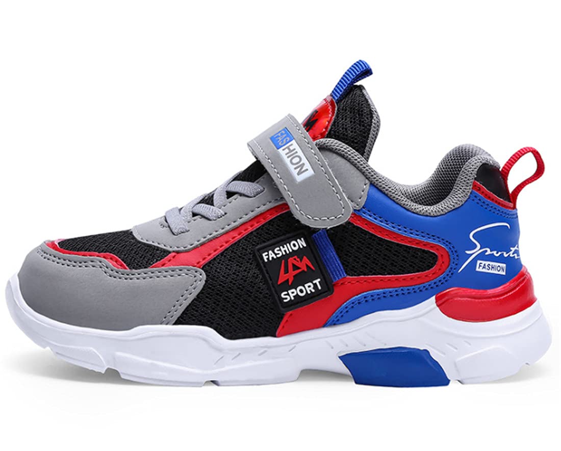 FOFJR Boys Running Shoes - Lightweight Kids Sneakers for Sports & Casual Wear - Non-Slip Rubber Sole - Perfect for School, Playground & Daily Activities
