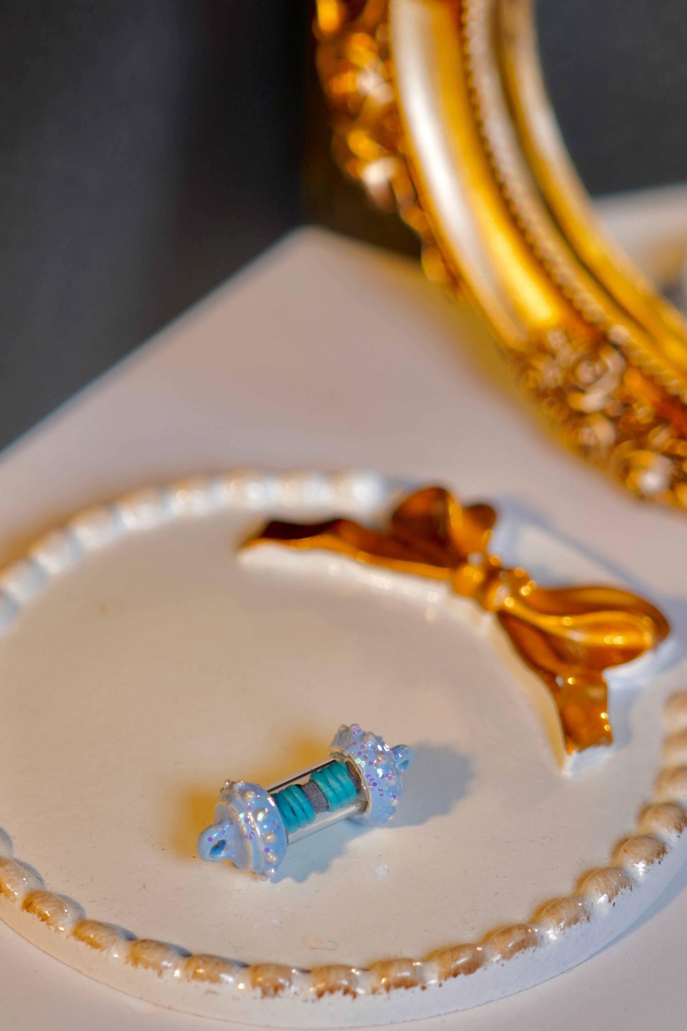 Azure of Balance Amulet - Healing Crystal Necklace for Stress Relief & Positive Energy | Perfect for Meditation, Yoga & Spiritual Wellness