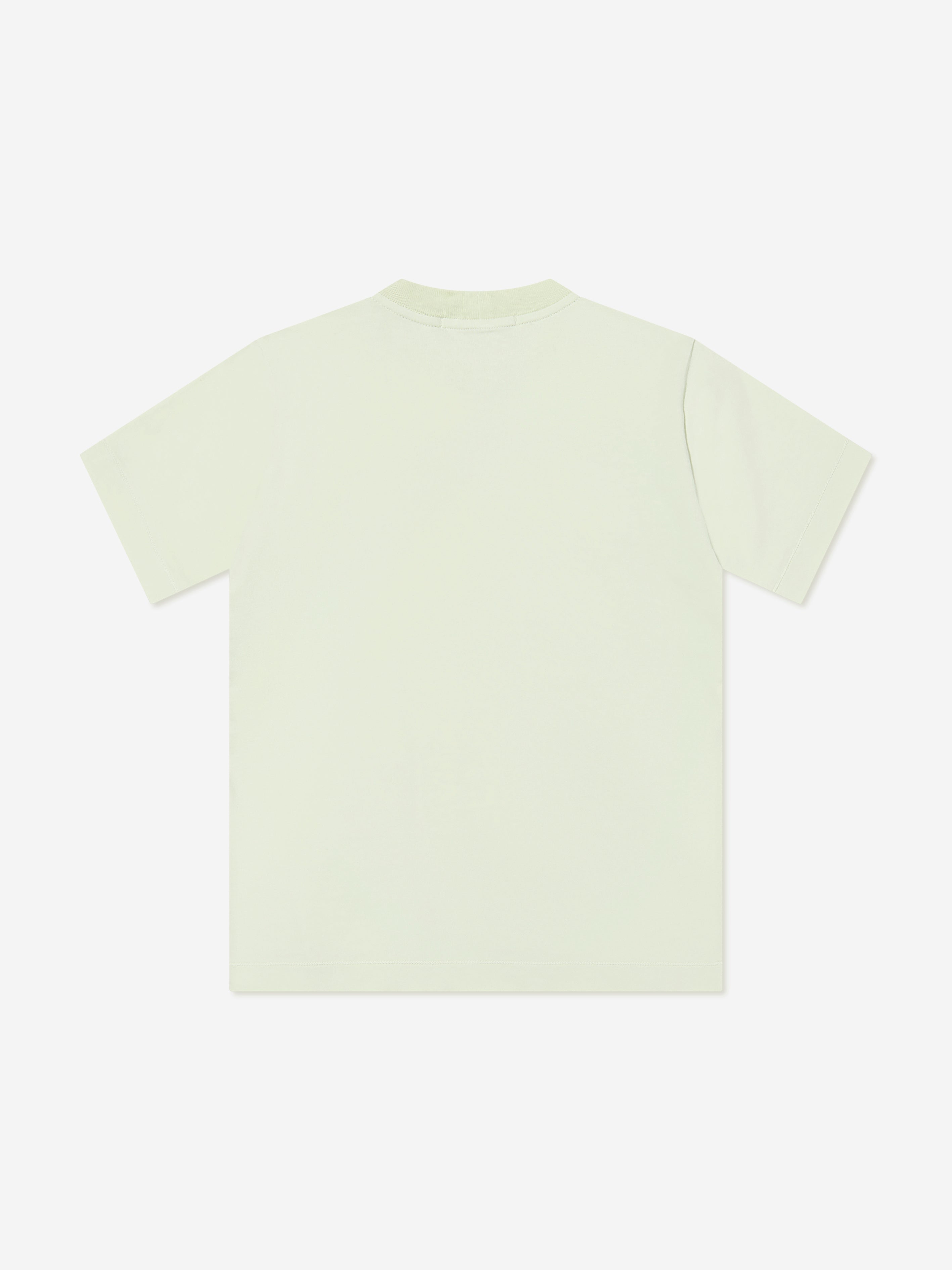 Boys Compass Logo Graphic T-Shirt - Green Cotton Tee for Outdoor Adventures & Casual Wear
