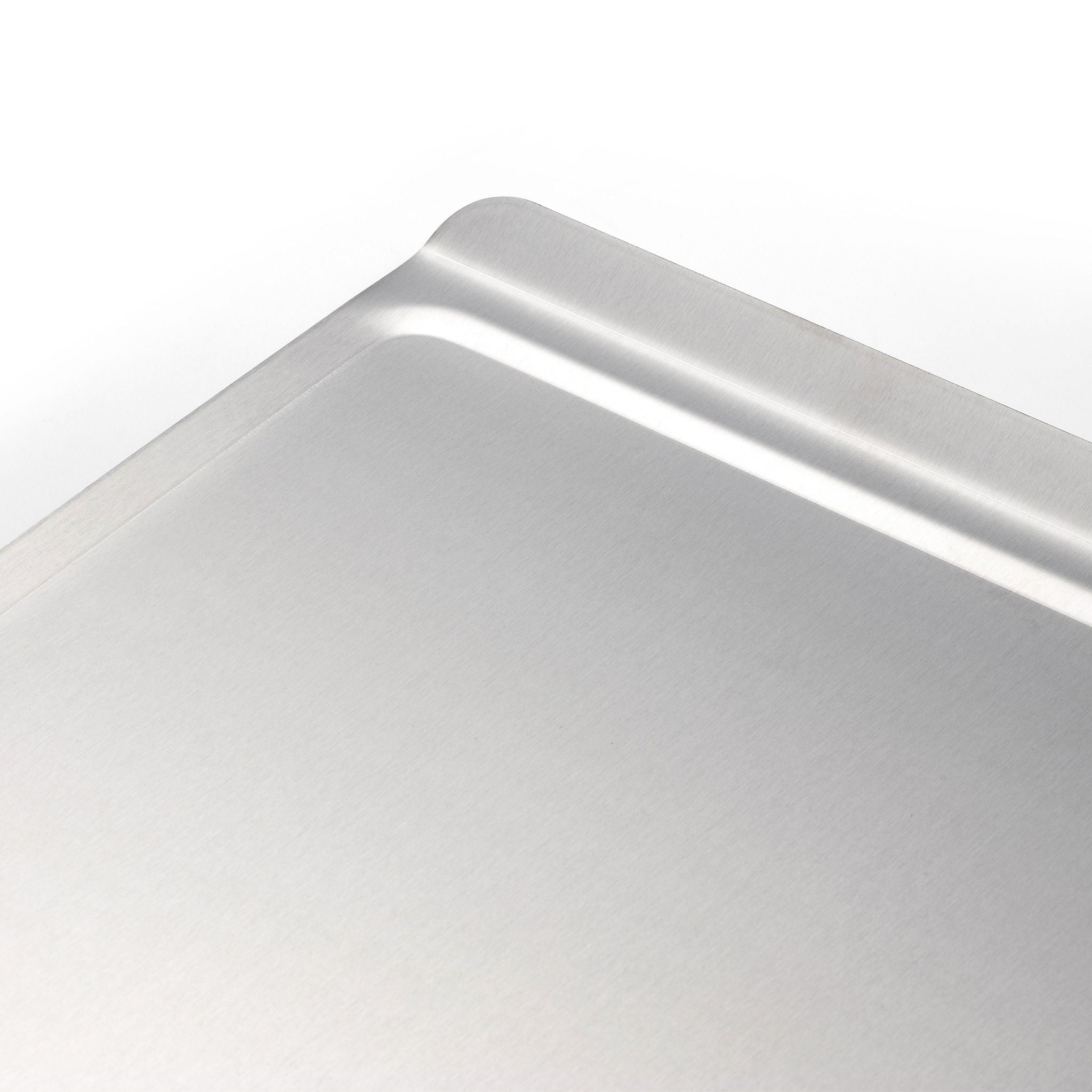 Premium Stainless Steel Clad Medium Cookie Sheet - Heavy Duty Baking Pan for Cookies, Pastries & Roasting - Perfect for Home Bakers & Professional Kitchens