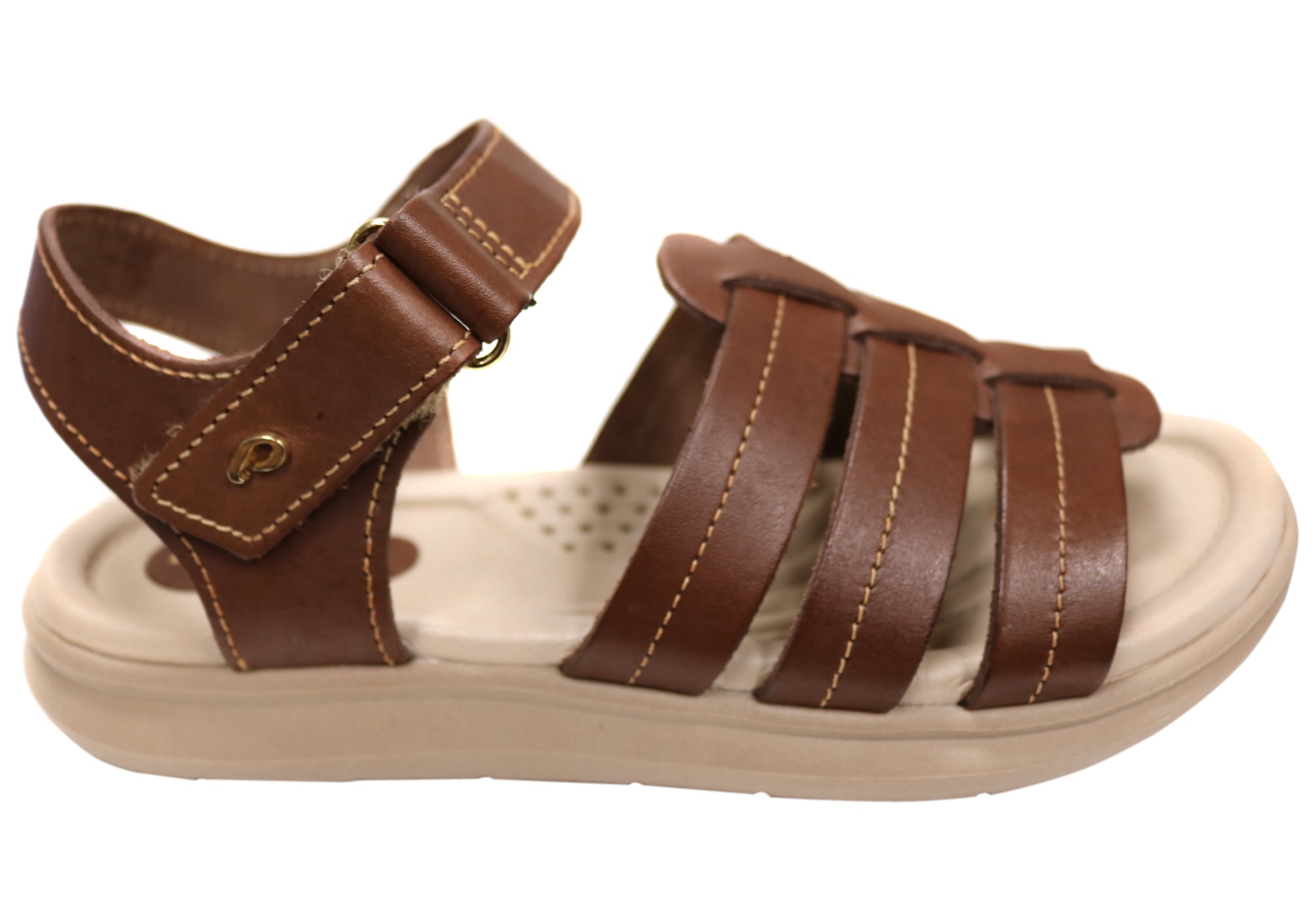 Pegada Pina Women's Comfortable Leather Sandals - Handmade in Brazil - Perfect for Beach, Vacation & Summer Outfits